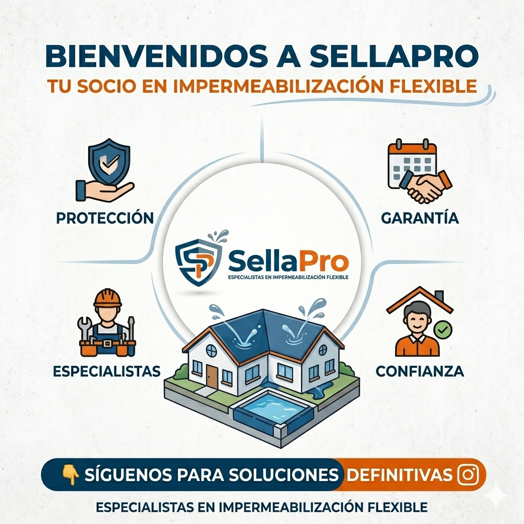 Kit SellaPro Membrana Elástica Impermeable (Bolsa 5 kg + Accesorios)